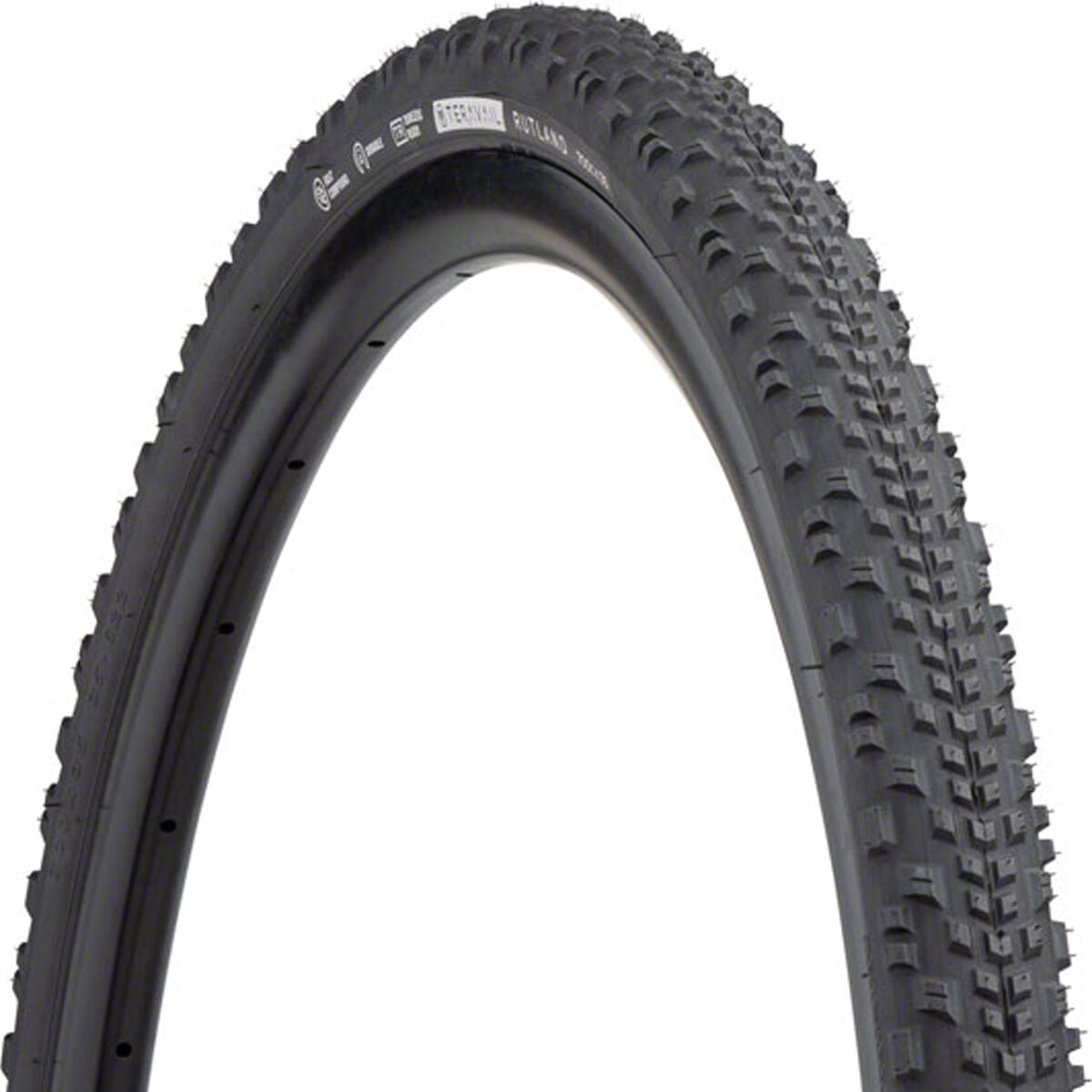 Teravail Teravail Rutland Tubeless Tire Light and Supple, Black, Fast Compound, 700x35