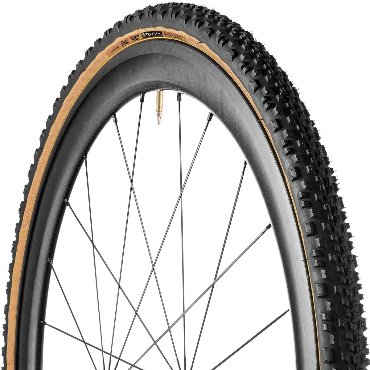 Teravail Teravail Rutland Tubeless Tire Tan, 38mm, Light & Supple