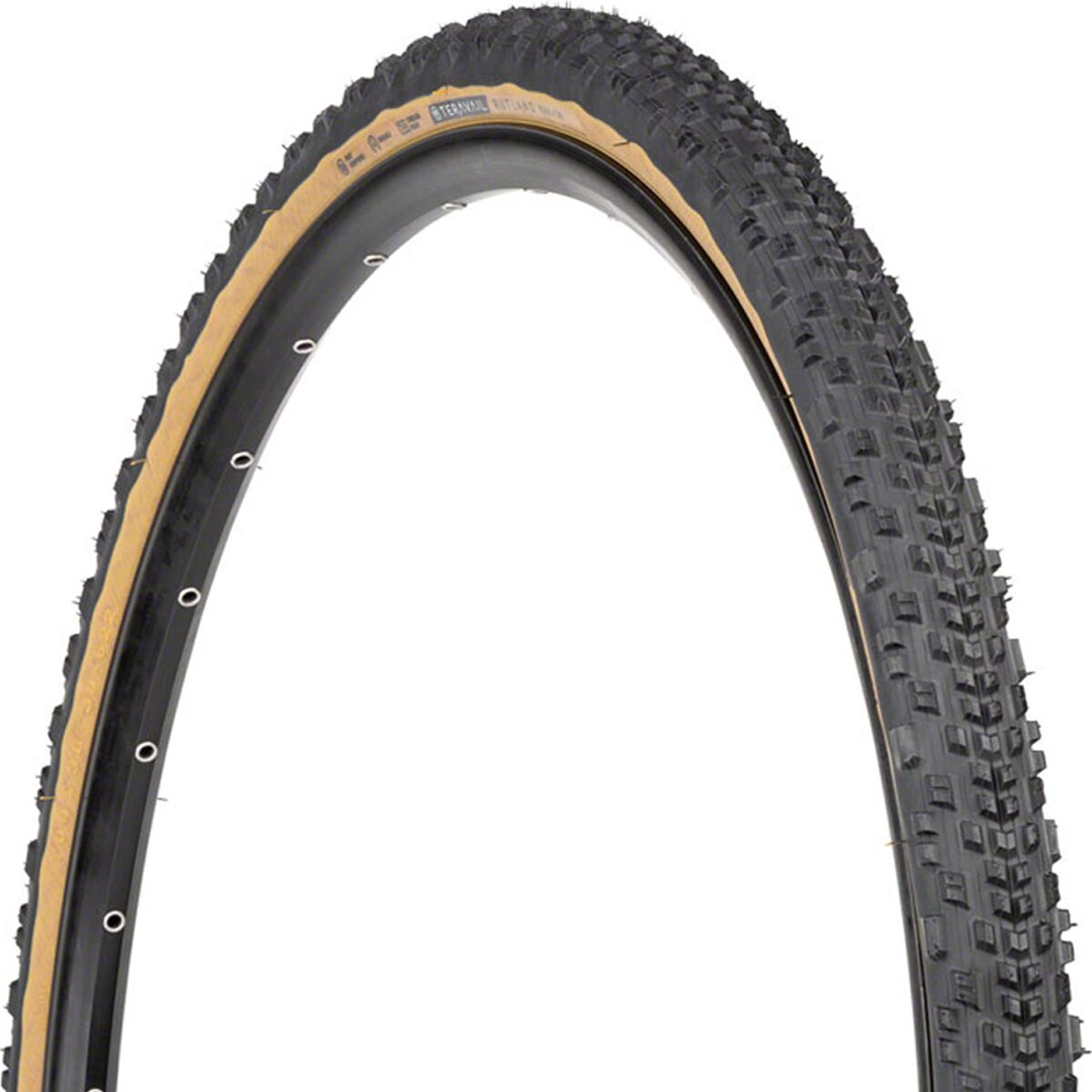 Teravail Teravail Rutland Tubeless Tire Tan, Durable, Fast Compound, 700x38