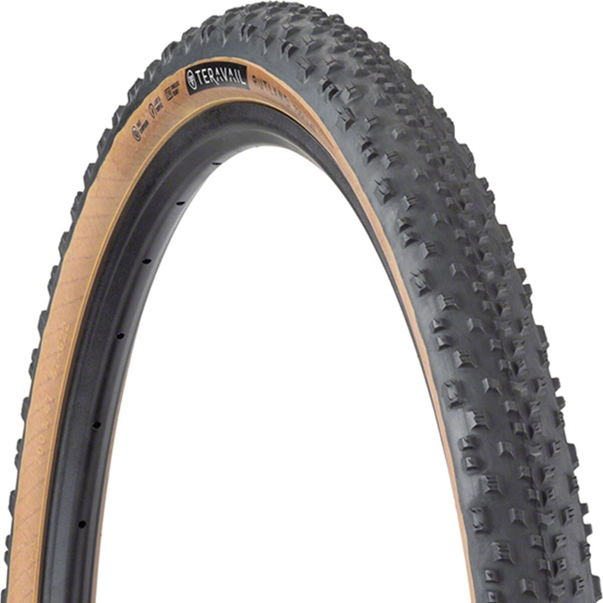 Teravail Teravail Rutland Tubeless Tire Tan, Light and Supple, 29x2.2