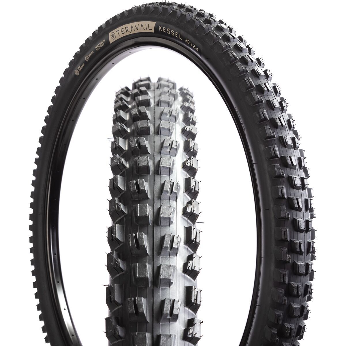 Teravail Teravail Kessel 29in Tire Black, 2.4in/Durable
