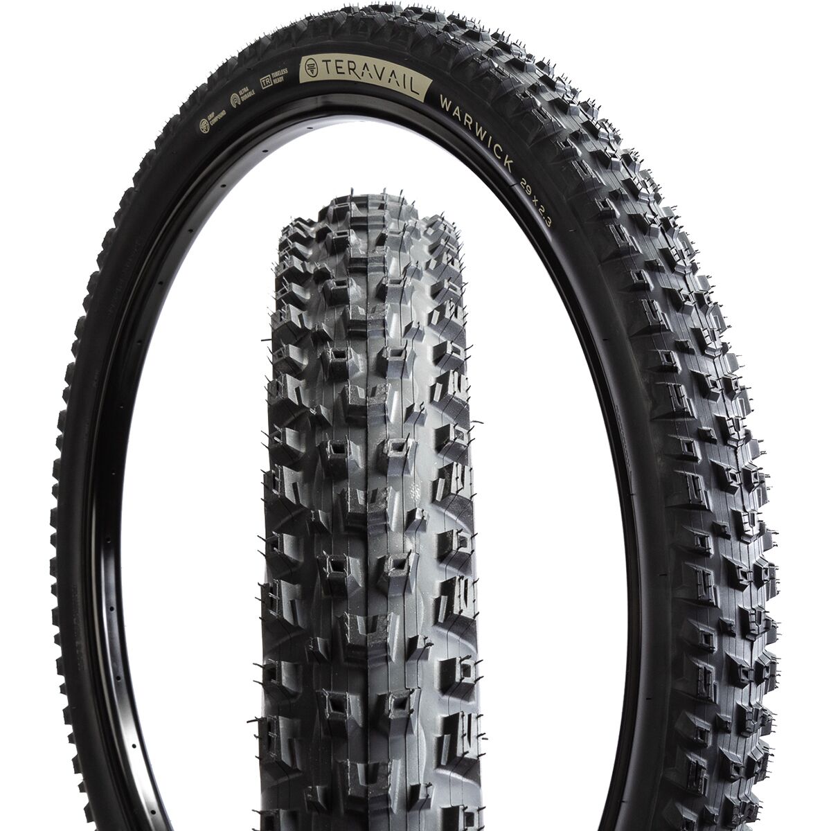 Teravail Teravail Warwick Tire - 29in Black, Light & Supple/Fast, 29x2.5