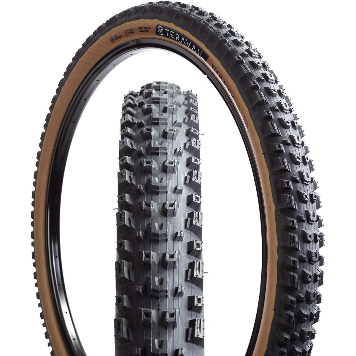 Teravail Teravail Warwick Tire - 29in Tan, Durable/Grip, 29x2.3