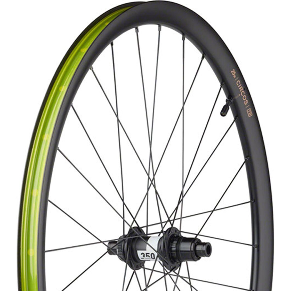 Teravail Teravail Circos Carbon Gravel Wheel - 700c Centerlock, Black, Front, 12x100mm