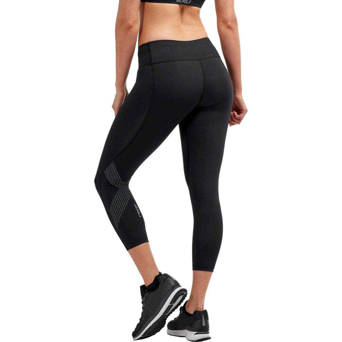 2XU Motion Texture Mid-Rise Compression Tights - MyTriathlon