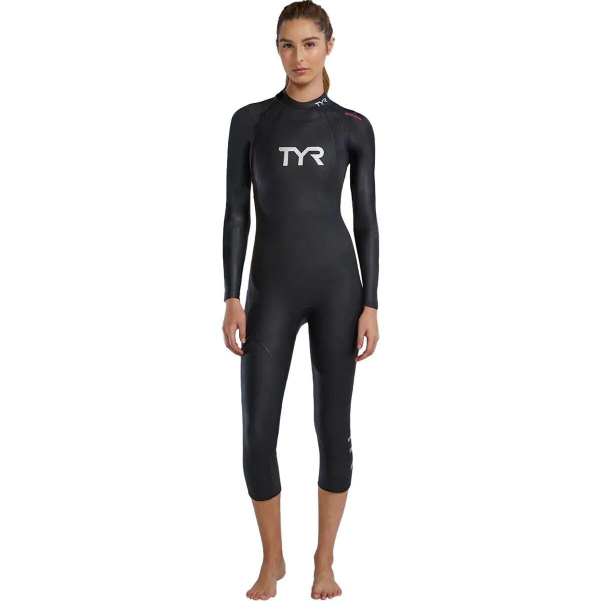Tyr TYR Hurricane CAT1 Wetsuit - Women's Black/Orchid, M/L