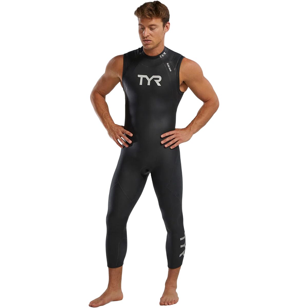 Tyr TYR Hurricane CAT1 SVL Wetsuit - Men's Silver/Black, S