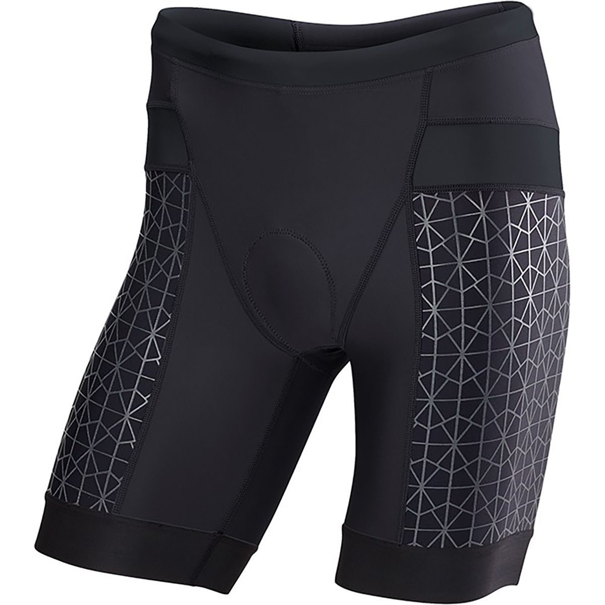 TYR Competitor 9in Tri Short - Men's Black/Black, XS