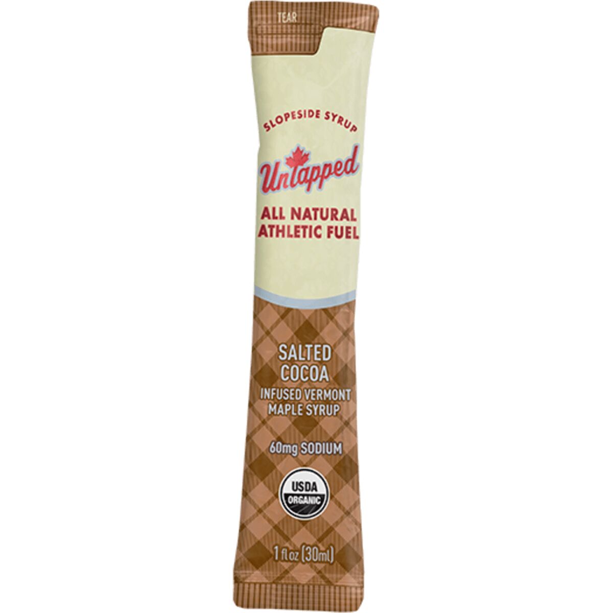 UnTapped Maple Syrup Athletic Fuel Salted Cocoa, Box of 20