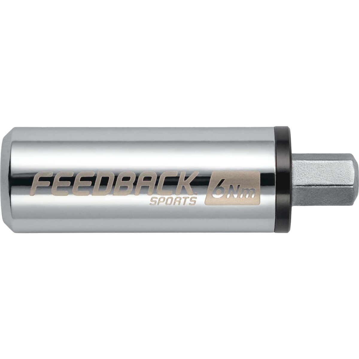 Feedback Sports Reflex Fixed Torque Bit Extension Silver/Black, 6Nm