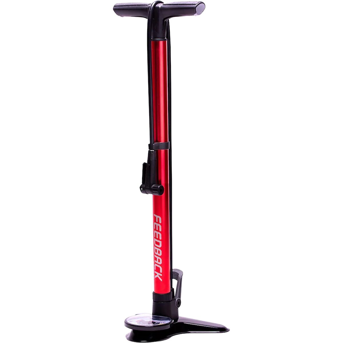 Feedback Sports Feedback Sports Pneuma CC Floor Pump Red, One Size