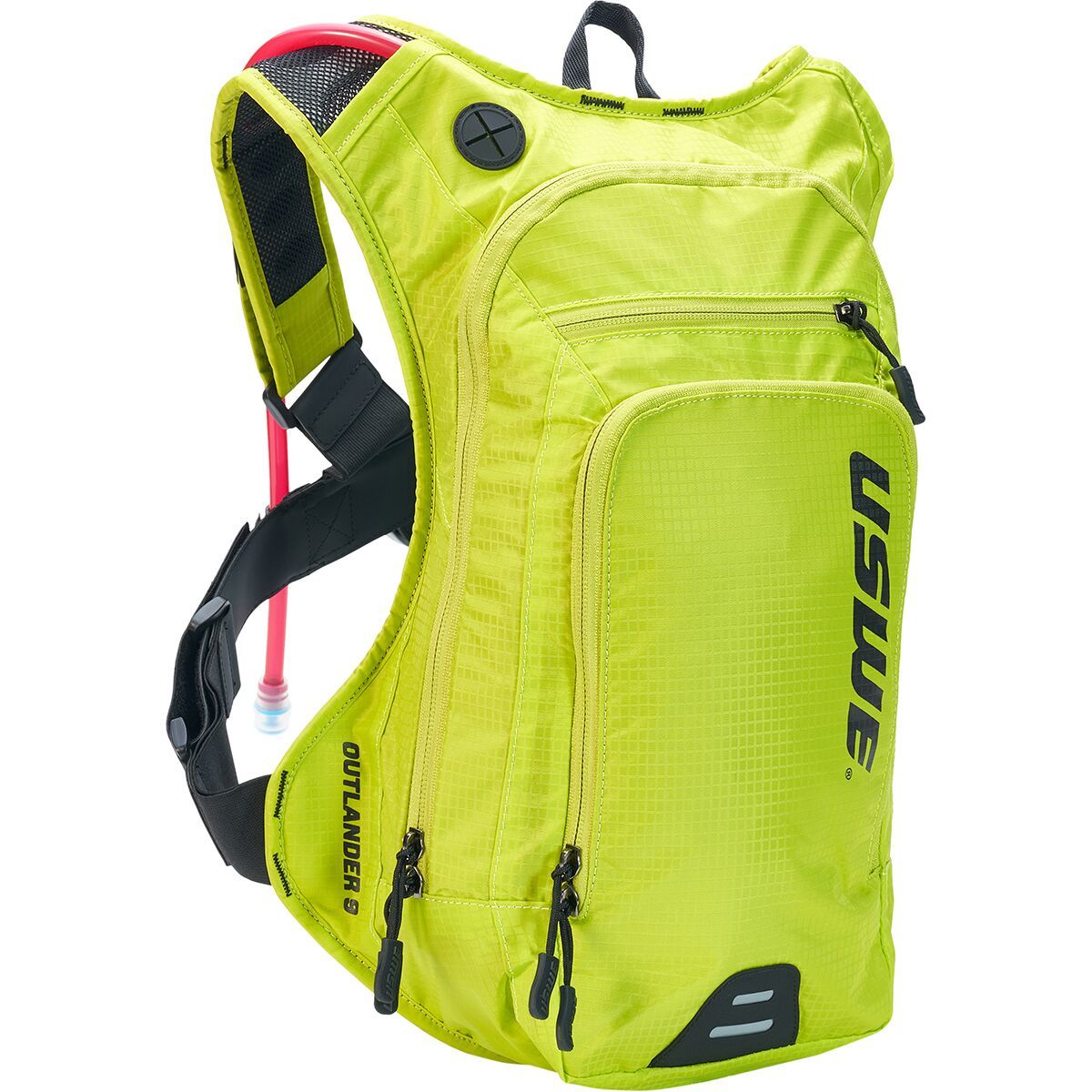 USWE Outlander 9L Hydration Pack - 2024 Crazy Yellow, One Size