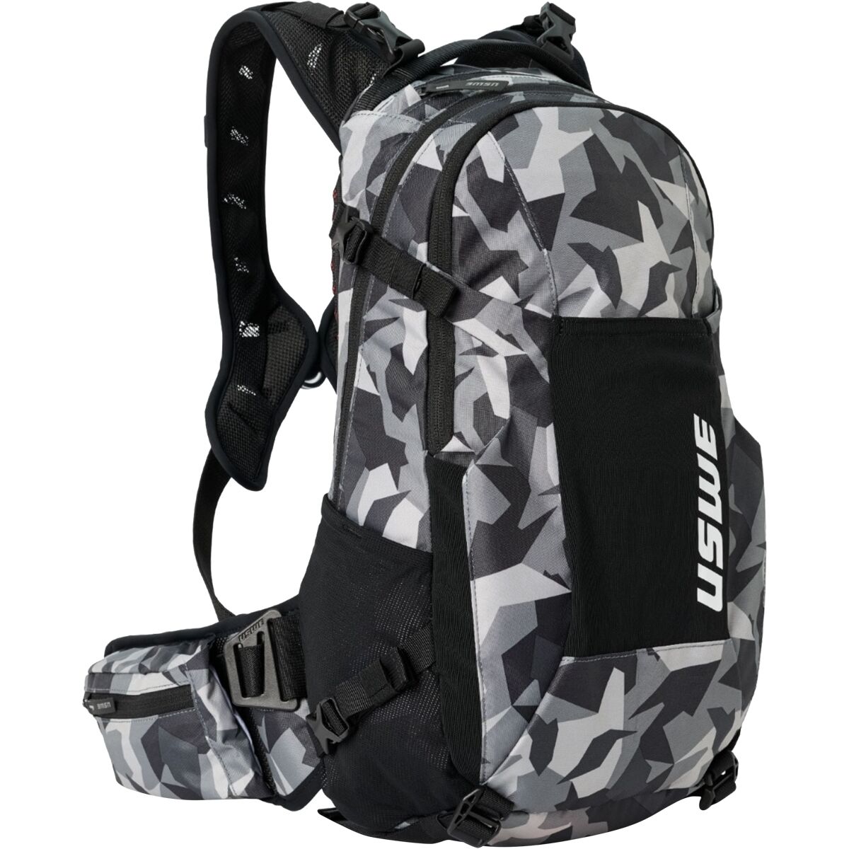 Uswe USWE Shred 16L Backpack Camo/Black, One Size