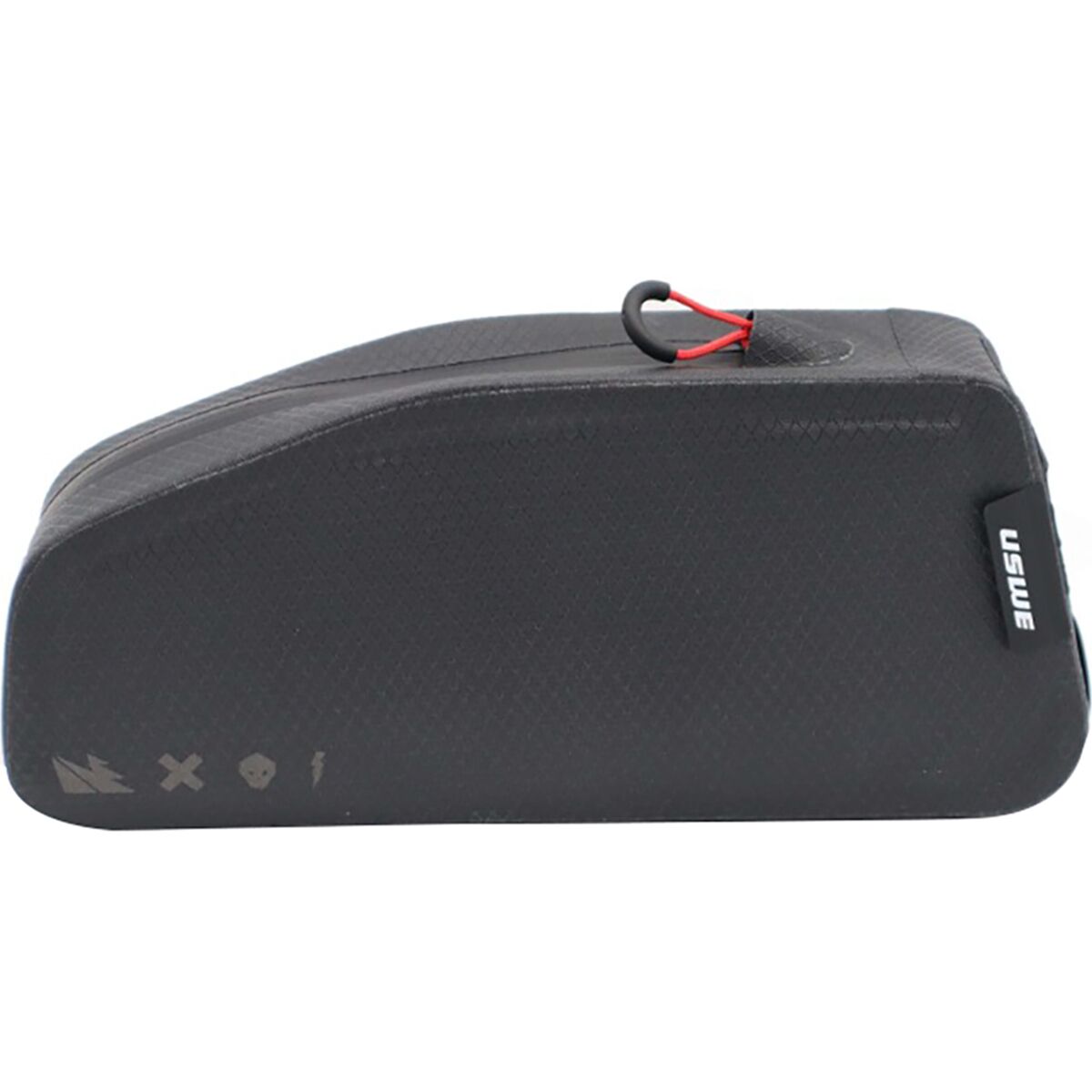 Uswe USWE Top Tube Bag Black, Zippered, 1.2L