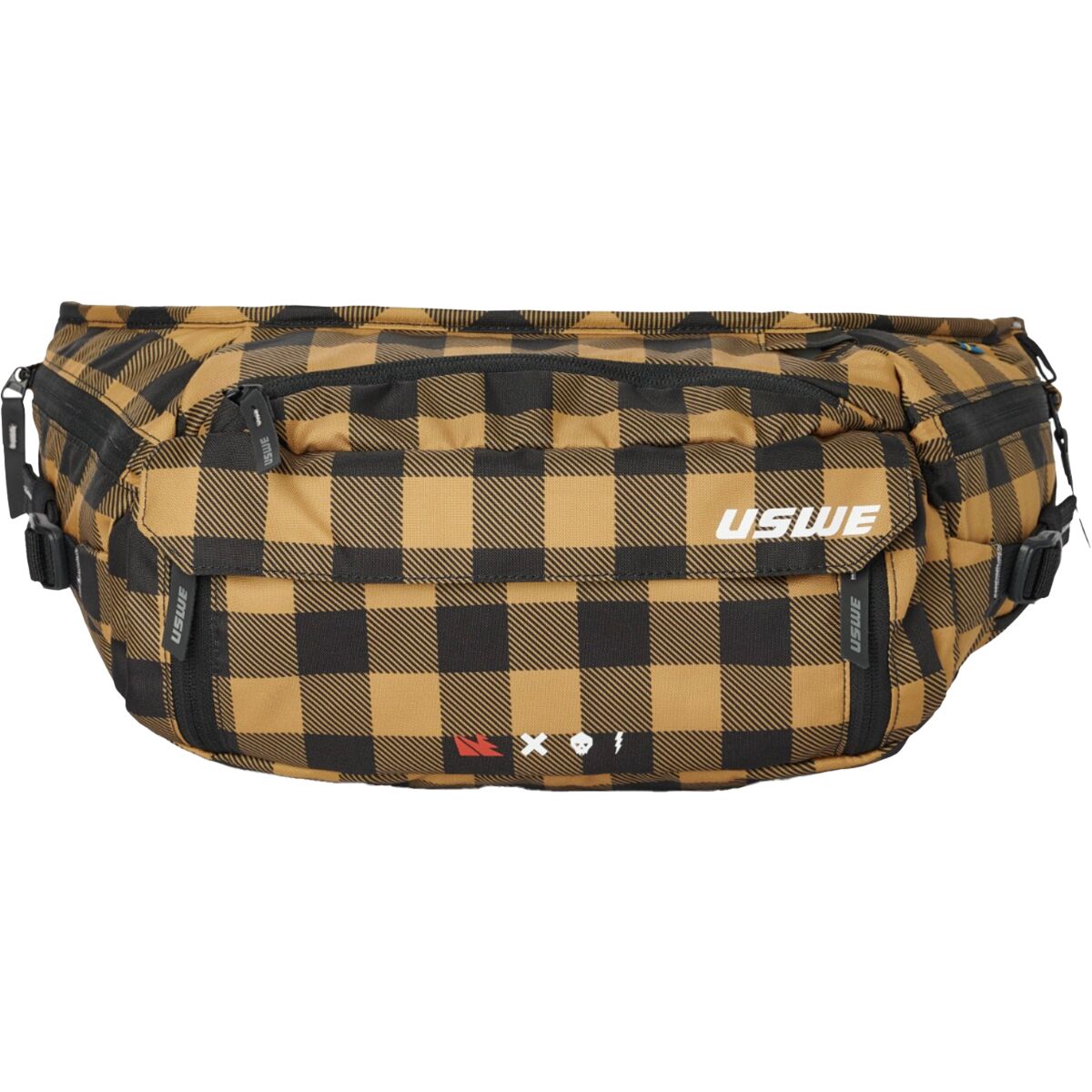 USWE Zulo-6 Hip Pack - Flannel Bronze, No Bladder