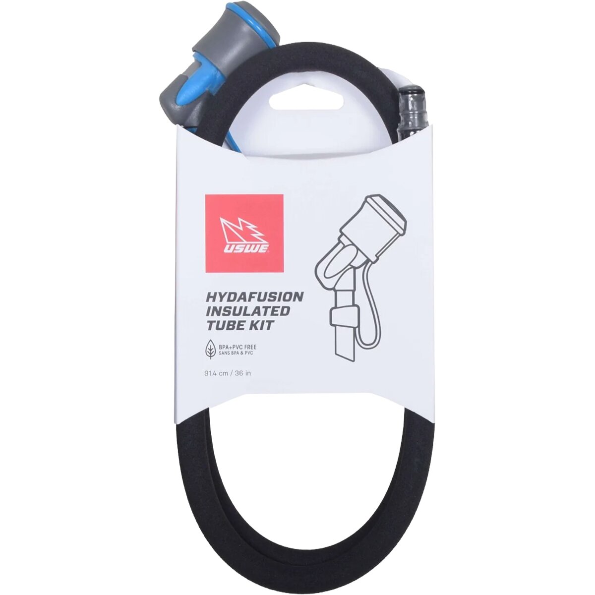 Uswe USWE Hydrafusion Drink Tube Kit Black, One Size