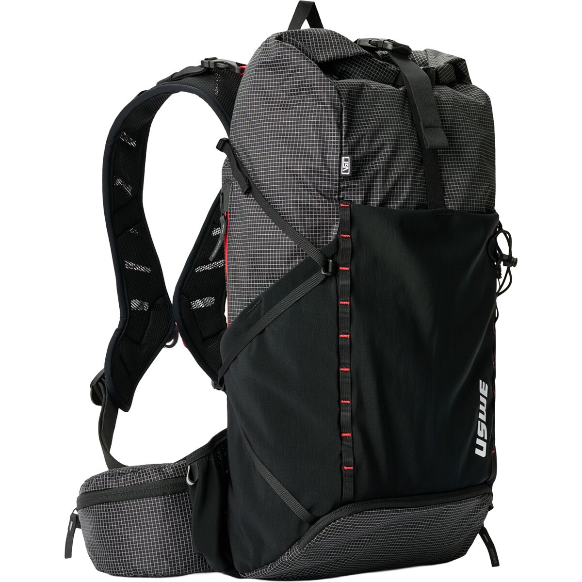 Uswe USWE Rolltop Vst 30L Daypack Black, One Size