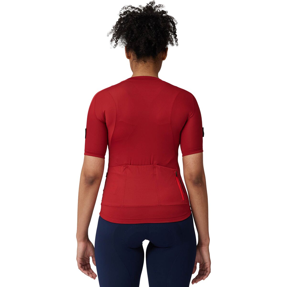 Velocio サイクルジャージ ロングスリーブ 春夏 M レッド レディース Velocio Signature Zipperless Jersey - Women's - Women