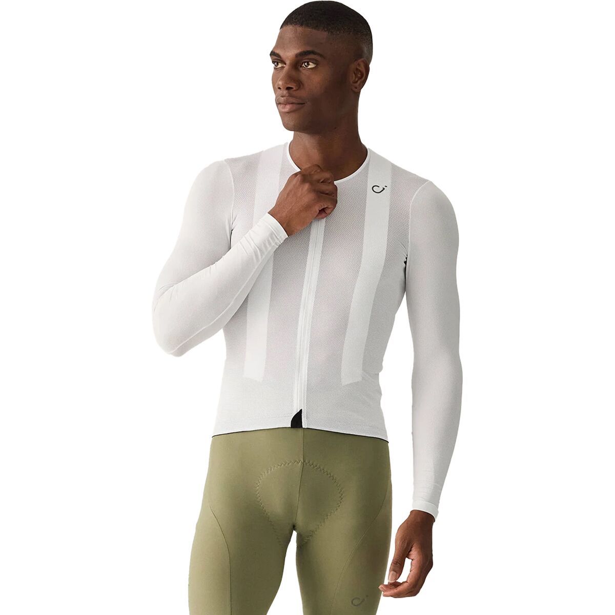 Velocio Ultralight Mesh Long-Sleeve Jersey - Men's Undyed, M