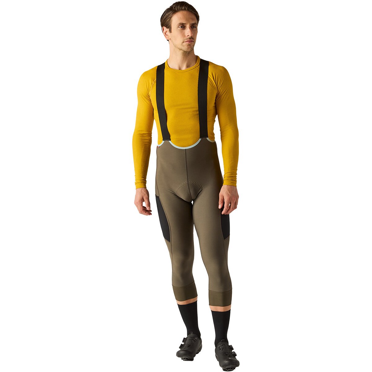 Velocio LUXE Thermal Bib Knicker - Men's Black Olive, M