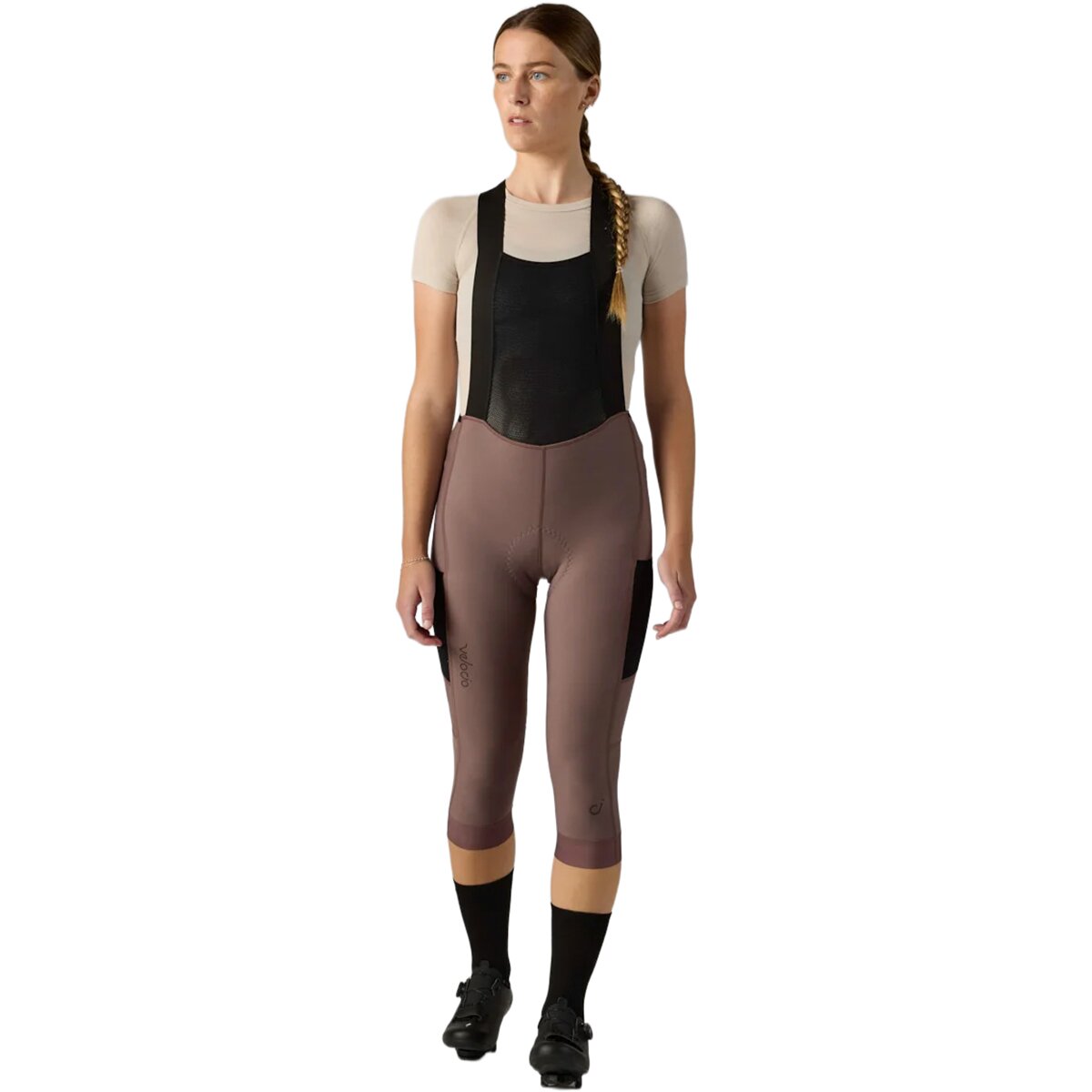 Velocio Velocio LUXE Thermal Bib Knicker - Women's Plum Truffle, M - $259.00 at Competitive Cyclist