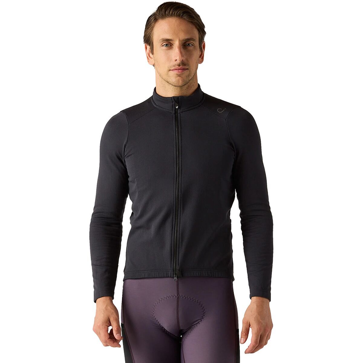 Velocio LUXE Thermal Long-Sleeve Jersey - Men's Black, L