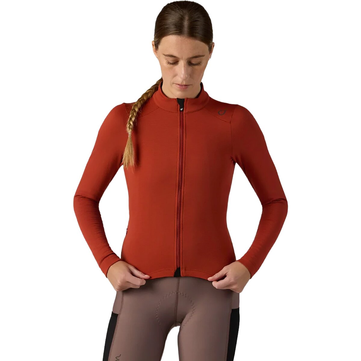 Velocio Velocio LUXE Thermal Long-Sleeve Jersey - Women's Red Ochre, L