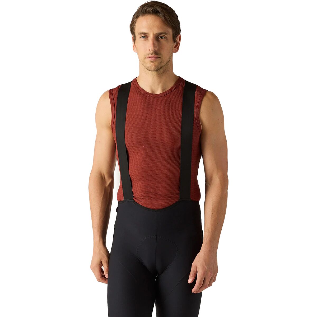 Velocio Velocio Merino Mesh Sleeveless Baselayer - Men's Madder Brown, XL