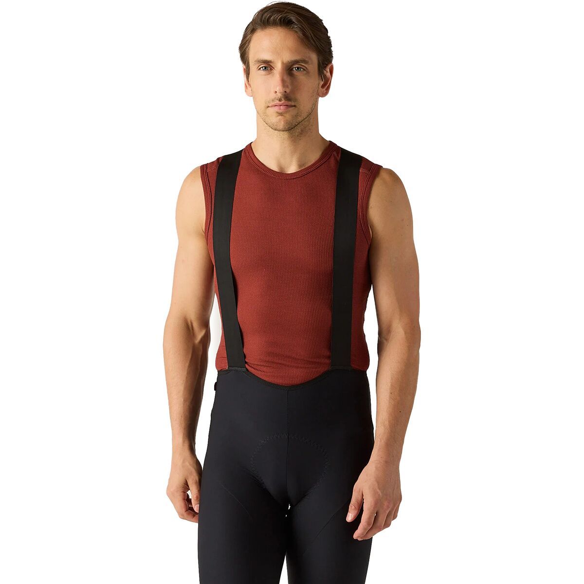 Velocio Velocio Merino Mesh Sleeveless Baselayer - Men's Madder Brown, L
