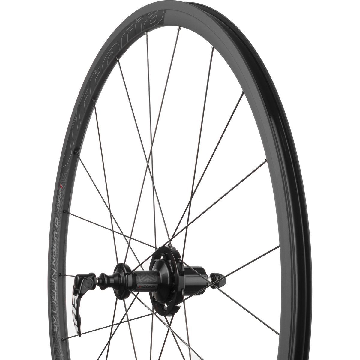 Vittoria Elusion Nero Road Wheelset - Clincher - Components