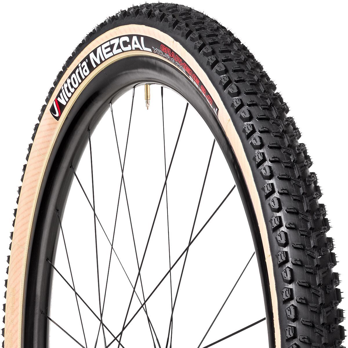 Vittoria Mezcal III G2.0 4C XC Race 29in Tire Gumwall/Black, TLR, 29x2.1