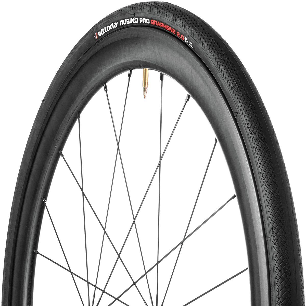 Vittoria Rubino Pro G2.0 Clincher Tire Black, 700x23
