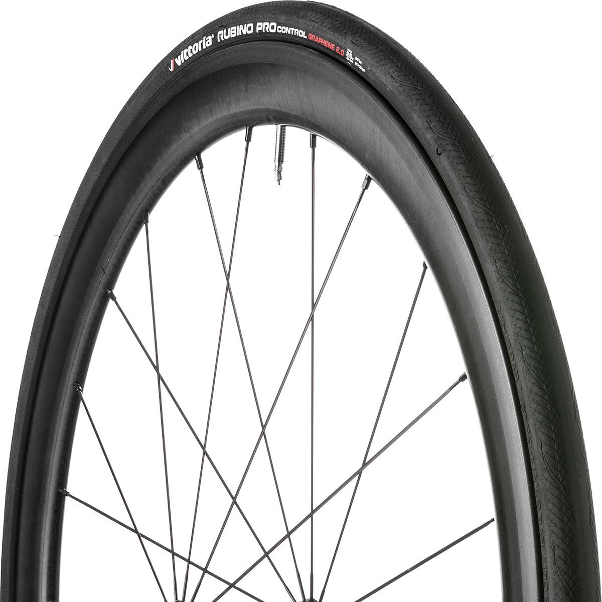 Vittoria Rubino Pro Control G2.0 Clincher Tire Black, 700x23