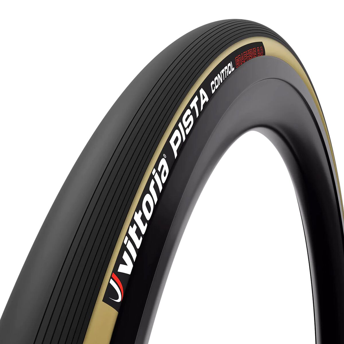 Vittoria Pista Control G2.0 Tire - Tubular Gumwall/Black, 700x23