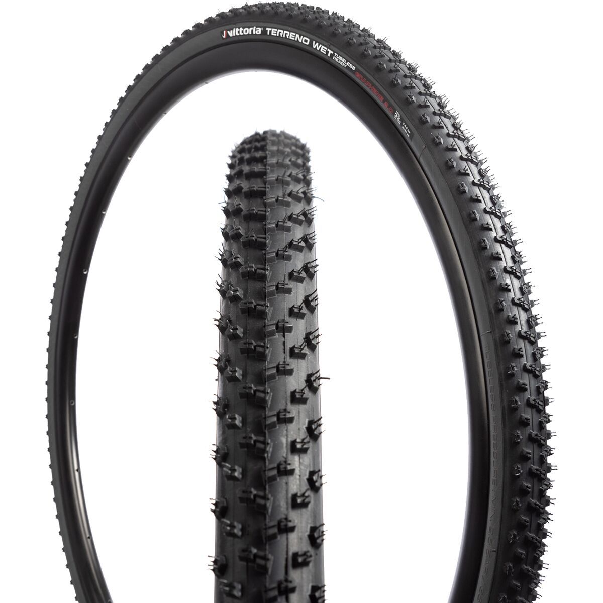 Vittoria Vittoria Terreno Wet G2.0 TNT Tubeless Tire Anthracite/Black, 700x38