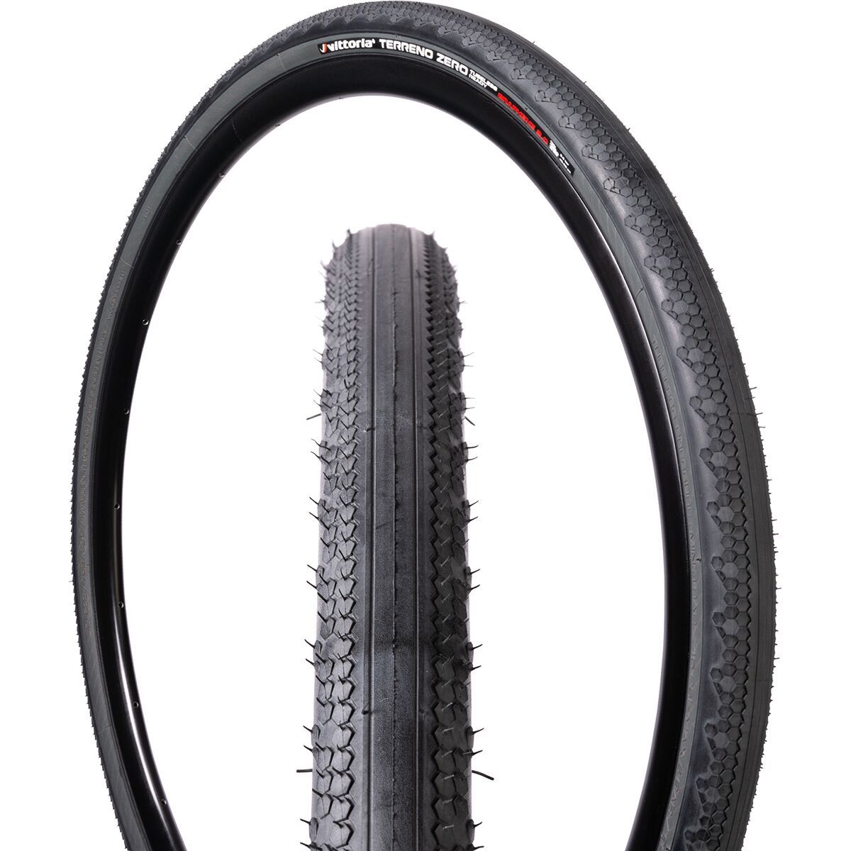 Vittoria Vittoria Terreno Zero Tubeless Tire Gumwall/Black, 700x38-40