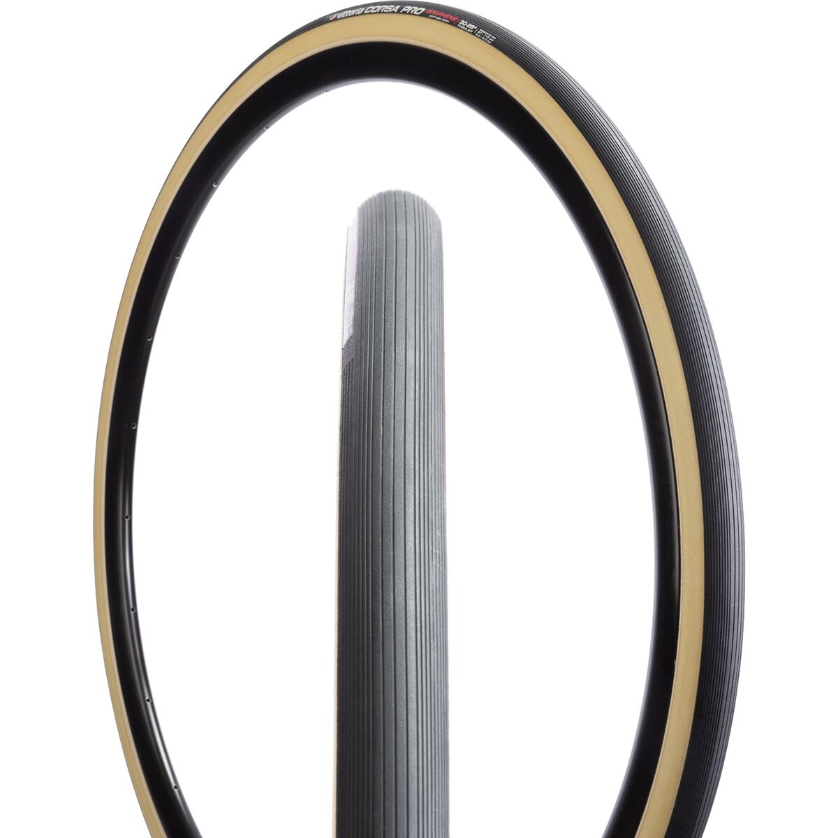 Vittoria Vittoria Corsa Pro G2.0 Tubular Tire Tan/Black/Black, 700x23