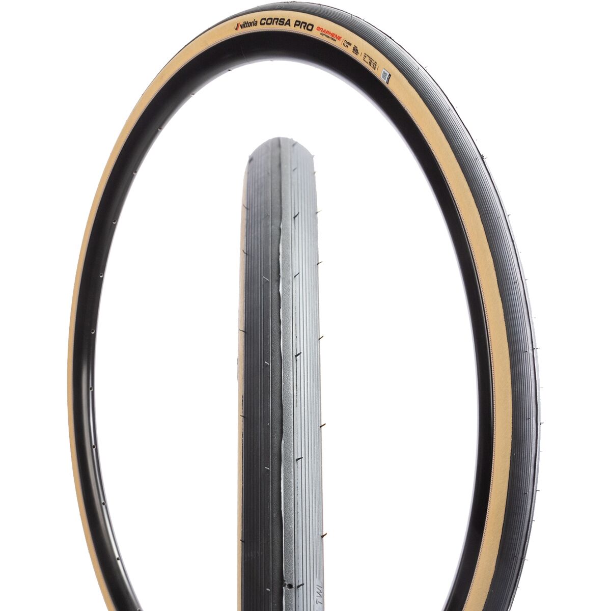 Vittoria Corsa Pro TLR G2.0 Wide Rim Tire Cotton tan, 700x29