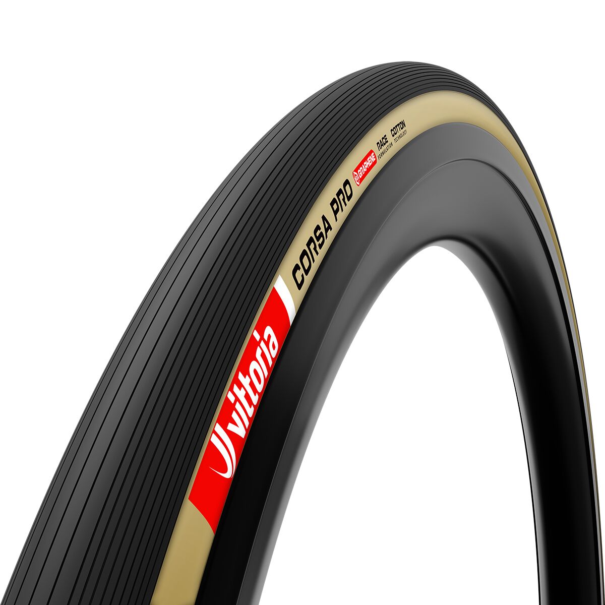 Vittoria Vittoria Corsa Pro Clincher Tire Cotton Tan/Black, 700x26
