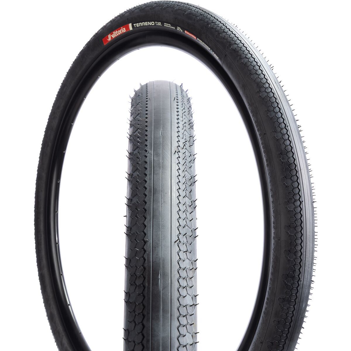 Vittoria Vittoria Terreno T10 Hardpack G2.0 TLR 650b Tire Black, 650x47
