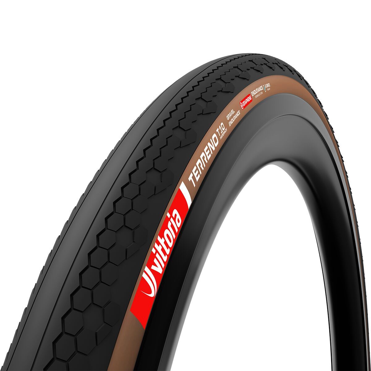 Vittoria Vittoria Terreno T10 Hardpack G2.0 TLR Tire Brown, 700x45