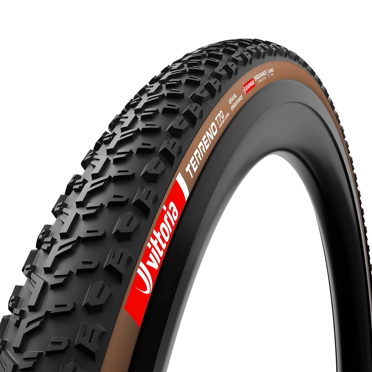 Vittoria Vittoria Terreno T70 Gravel Endurance G2.0 TLR Tire Brown, 700X40