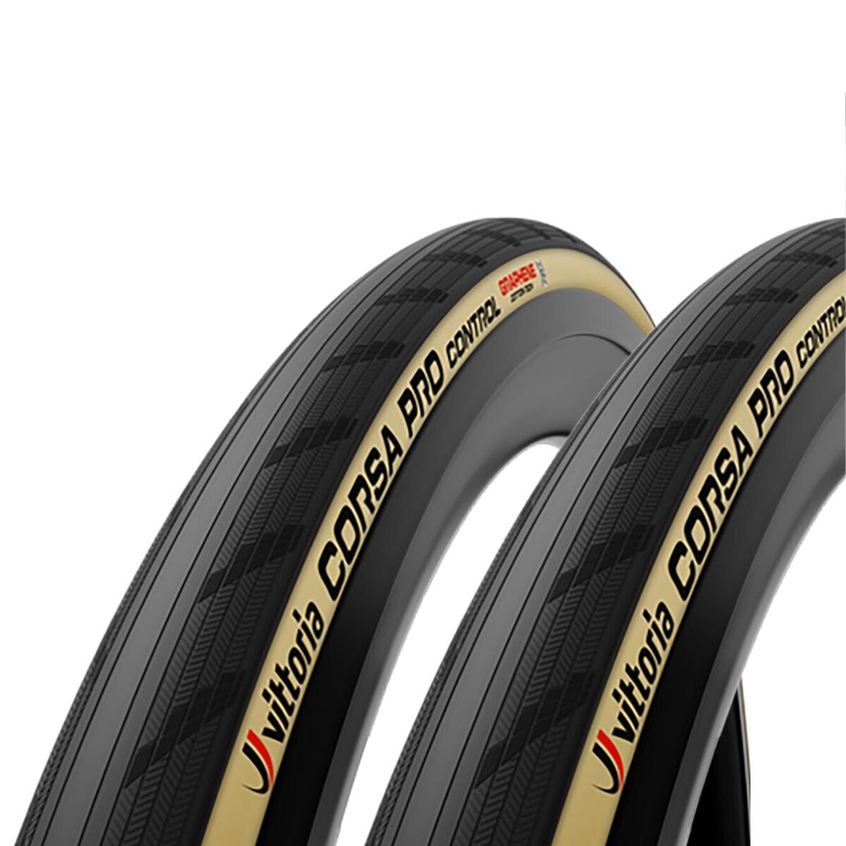 Vittoria Vittoria Corsa Pro Control G2.0 Tubeless Tire Set Gumwall/Black, 700x28