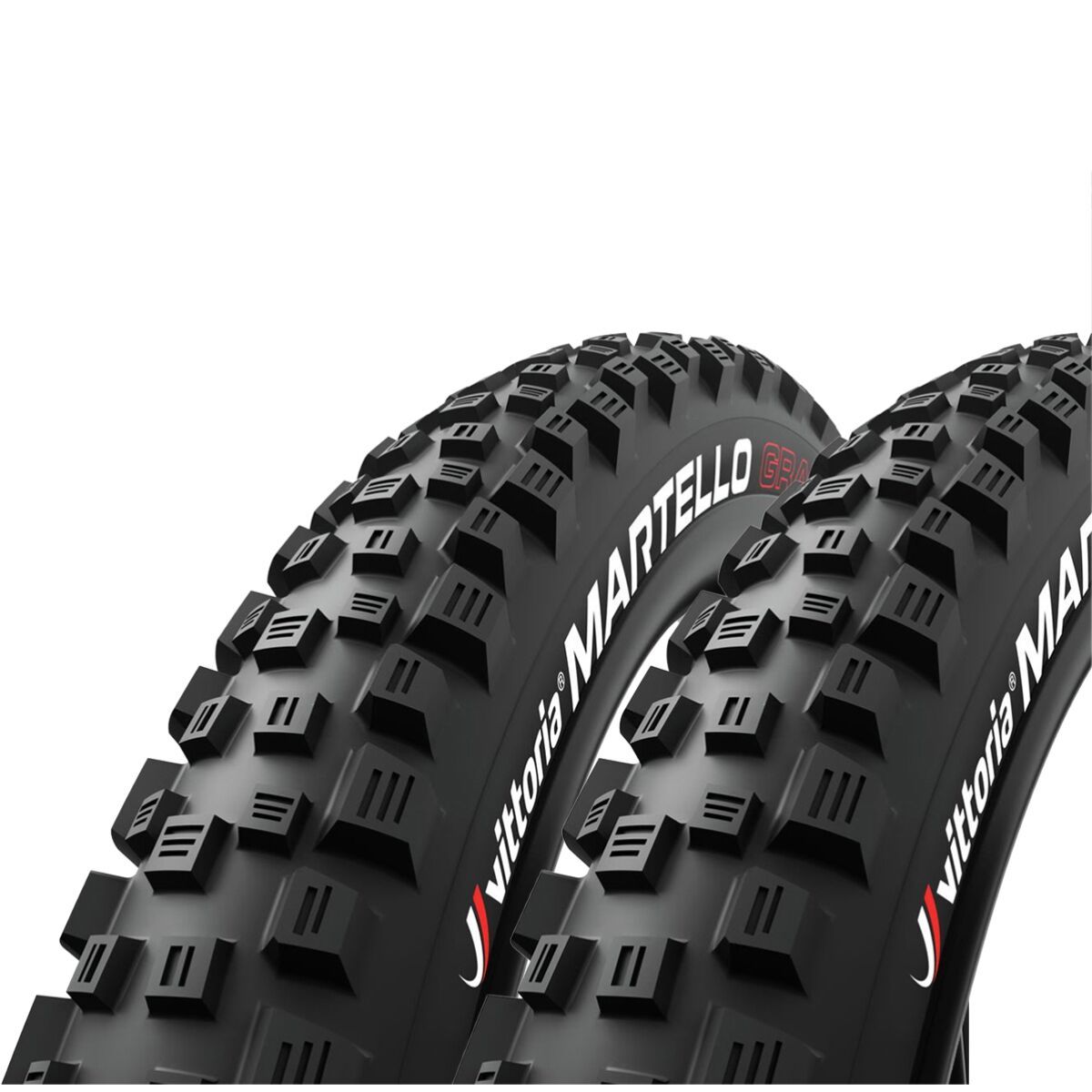 Vittoria Mazza XC Trail + Martello G2.0 Trail MX Tire Set Anthracite/Black, XC-Trail/TNT, 29/27.5x2.4in