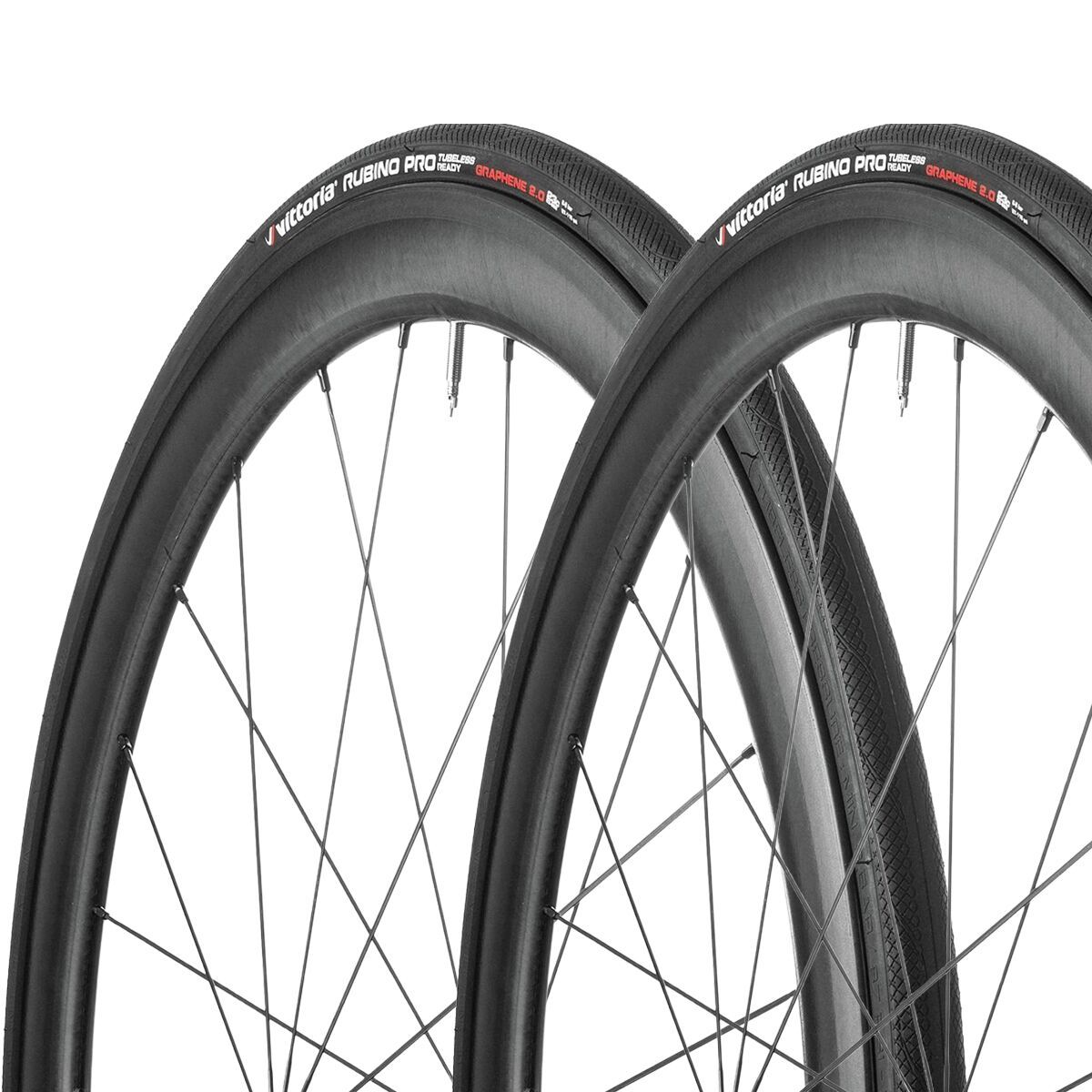 Vittoria Vittoria Rubino Pro G2.0 650c Clincher Tire Set Black, 650x23