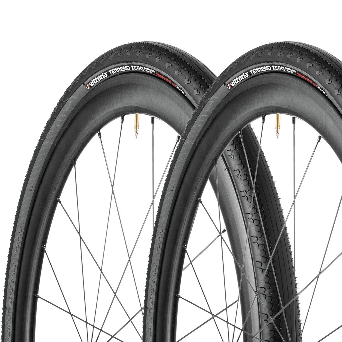 Vittoria Vittoria Terreno Zero G2.0 TNT Tire Set Gumwall/Black, 700x38