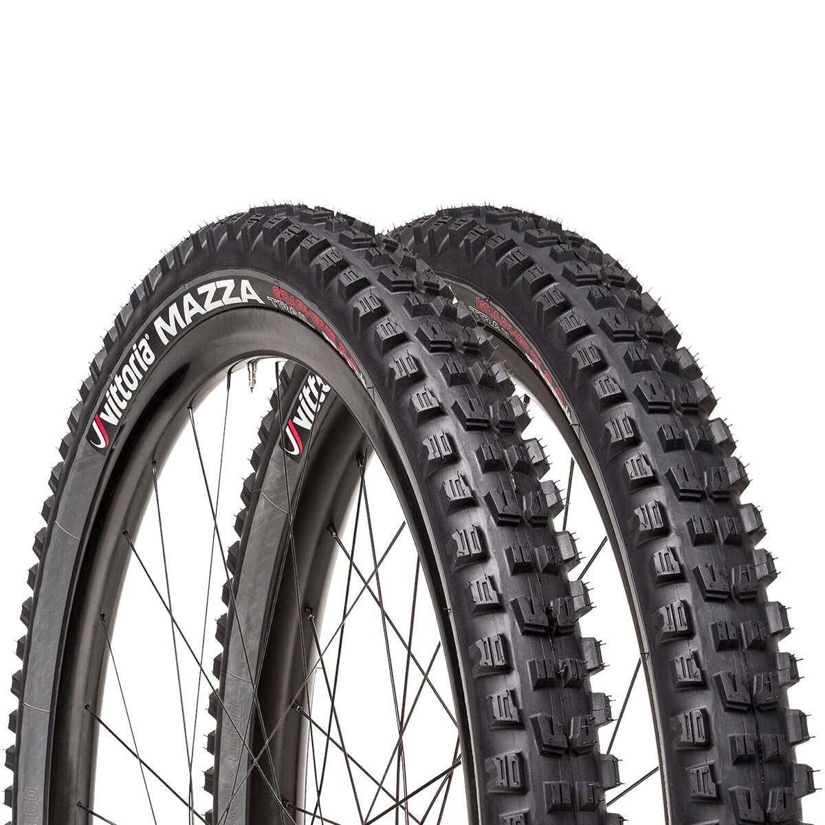 Vittoria Vittoria Mazza XC-Trail MX TLR Tire Set Anthracite/Black, XC-Trail/TNT, 29/27.5x2.4