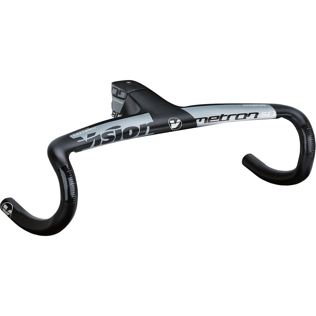 Vision Vision Metron 5D ACR Integrated Handlebar Black, 120x44cm
