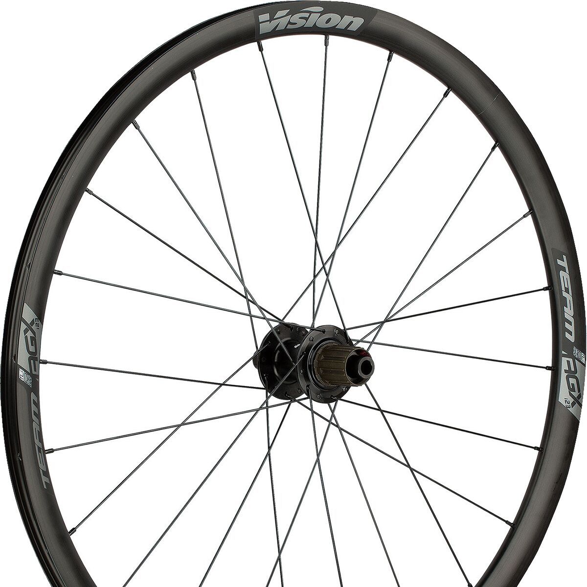 Vision Team 30 i23 TL 700c Wheelset Black, XDR