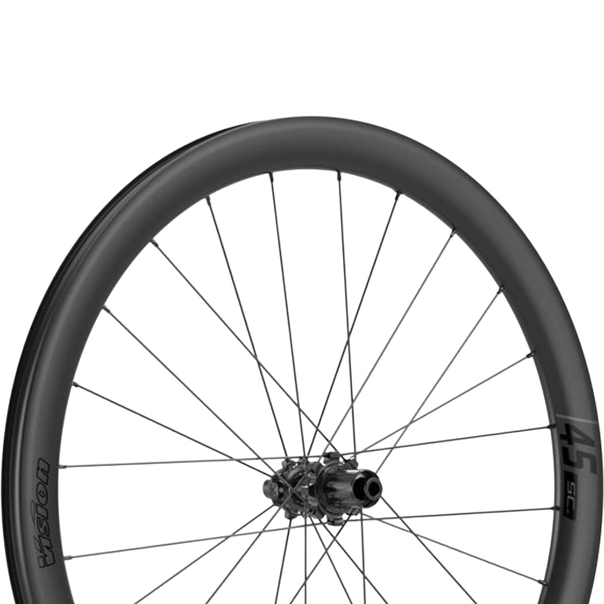 Vision Vision SC 45 i23 Carbon Tubeless Wheelset Black, XDR, 3-Pawl